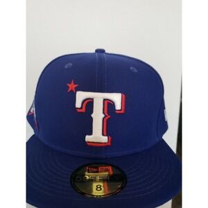Texas Rangers Hat Cap 2023 All Star Game Fitted Size 8 Blue 59Fifty New Era